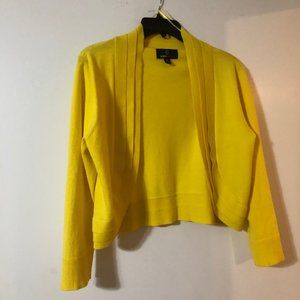 RONNI NICOLE Gold Dress Shrug